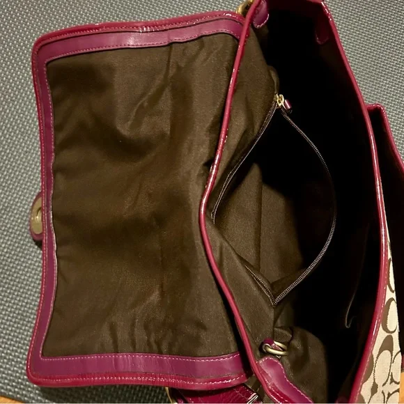 Coach Legacy Signature Ali Flap Shoulder Bag - Picture 3 of 9